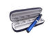 กระเป๋าใส่ปากกาสีฟ้า Insulin กระเป๋าเดินทางสำหรับปากกาสเตนเลส / วัสดุหนัง PU
