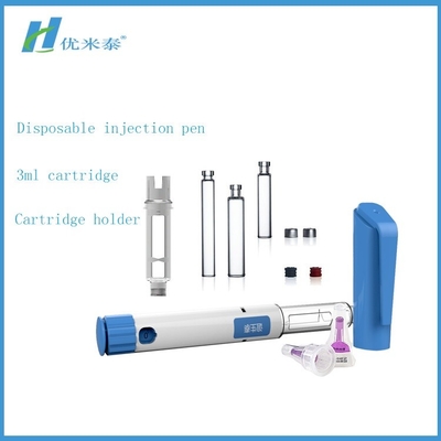 ตลับหมึกปากกาอินซูลินแบบรีฟิลพลาสติก, เข็มฉีดยาอินซูลินแบบเติม CE / ISO จดทะเบียน