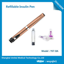 ง่ายต่อการใช้งานปากกาลูกลื่นอินซูลินที่เตรียมไว้ Insulin Pen 3ml Cartridge Variable Dose